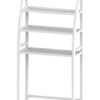 HOME USE ραφιέρα μπάνιου HUH-0222 με 3 ράφια, μεταλλική, 65x25x175cm, λευκή