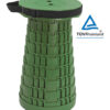 POWERTECH πτυσσόμενο καρεκλάκι HUH-0232, αντοχή έως 250kg, 25.5x45cm, πράσινο