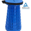 POWERTECH πτυσσόμενο καρεκλάκι HUH-0234, αντοχή έως 250kg, 25.5x45cm, μπλε
