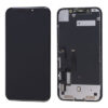 TW INCELL LCD ILCD-018 για iPhone 11, camera-sensor ring, earmesh, μαύρη
