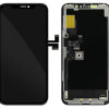 TW INCELL LCD για iPhone 11 Pro, camera-sensor ring, earmesh, μαύρη