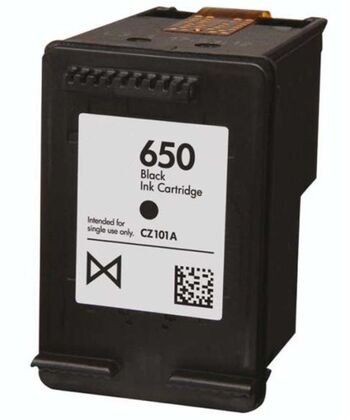 Συμβατό Inkjet για HP 650BK, XL, μαύρο