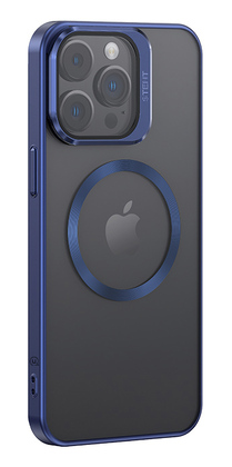 USAMS θήκη Geying US-BH855 για iPhone 15 Pro, διάφανη/μπλε