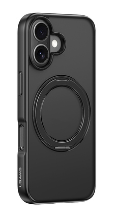 USAMS θήκη GZ US-BH893 για iPhone 16, διάφανη/μαύρη