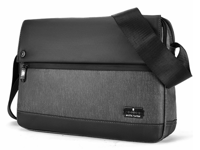 ARCTIC HUNTER τσάντα ώμου K00089 με θήκη tablet, 7L, μαύρη