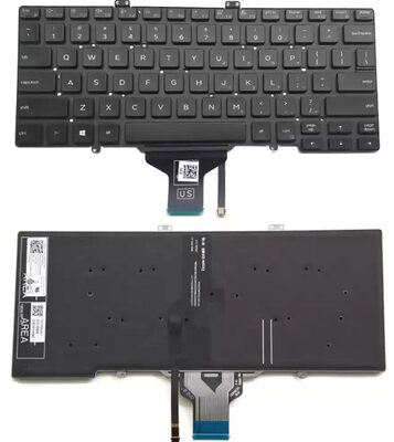 Πληκτρολόγιο για Dell Latitude 7400/5400 KEY-111 με backlight, μαύρο