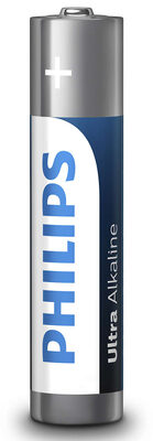 PHILIPS Ultra αλκαλικές μπαταρίες LR6E1BK/00, AA LR6 1.5V, 500τμχ