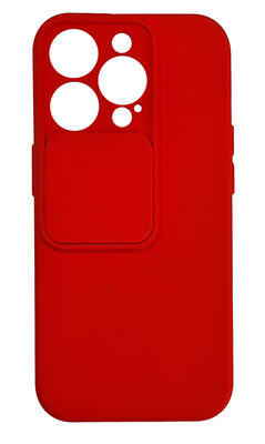 POWERTECH Θήκη Camshield Soft MOB-1790 για iPhone 13 Pro, κόκκινο