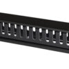 POWERTECH cable management NETW-0029 για rack 19"/1U, πλαστικό, μαύρο