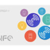SONOFF smart αυτοκόλλητο NFC Tag, κάρτα με 2τμχ