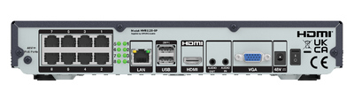 STRONG NVR καταγραφικό NVR1120-8P, 8MP/4K, H.265+, 8 PoE κανάλια