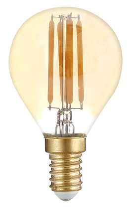 OPTONICA LED λάμπα G45 Filament 1492, 4W, 2500K, E14, 400lm