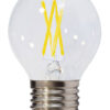OPTONICA LED λάμπα G45 Filament 1868, 4W, 4500K, E27, 400lm
