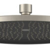 BRUNO κεφαλή ντους P25651YGNB, στρογγυλή, Φ 25.5cm, ασημί