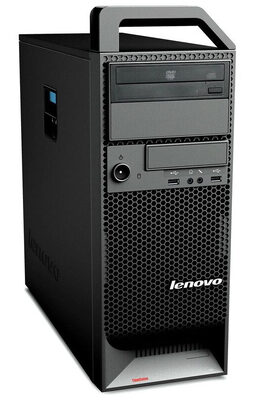 LENOVO PC ThinkCentre S30 MT, Refurbished Grade A Repainted, E5-1620, 8GB, 1TB, Nvidia Quadro 2000, DVD, FreeDOS