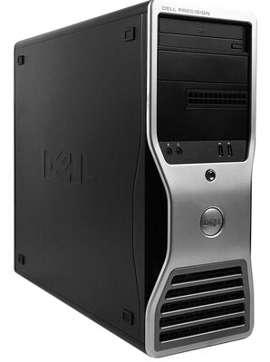 DELL PC Precision T5400 Tower, Refurbished Grade A Repainted, X5450, 4GB, 250GB, AMD FirePro V4900, DVD, FreeDOS