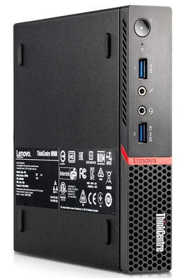 LENOVO PC ThinkCentre M900 Tiny, Refurbished Grade A Repainted, i5-6400T, 4GB, 500GB HDD, FreeDOS