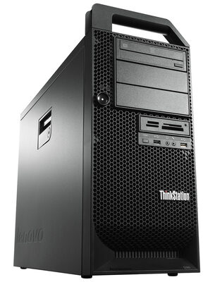 LENOVO WorkStation D30, Refurbished Grade A Repainted, 2x E5-2640, 16/2TB HDD, DVD, GT 730, FreeDOS