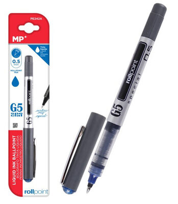 MP στυλό διαρκείας Rollpoint PE242A, καλλιγραφίας, 0.5mm, μαύρος