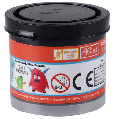 MP τέμπερα ζωγραφικής PP610-13, 40ml, μαύρη