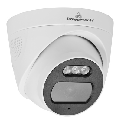 POWERTECH IP κάμερα PT-1237 με μικρόφωνο, 3.6mm, 4MP, PoE, IR 25m
