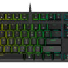 POWERTECH gaming μηχανικό πληκτρολόγιο PT-1254, ενσύρματο, RGB, μαύρο