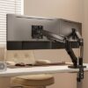 POWERTECH βάση γραφείου για 2x οθόνες PT-1425, 17-32", έως 9kg