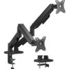 POWERTECH βάση γραφείου για 2x οθόνες PT-1425, 17-32", έως 9kg
