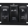 POWERTECH πάνελ σκαφών PTL-018 με 3x διακόπτες φώτων, IP65