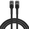 POWERTECH καλώδιο USB-C PTR-0130, PD 60W, copper, 1m, μαύρο