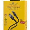 POWERTECH καλώδιο USB-C σε USB PTR-0161, σιλικόνης, 60W, 480Mbps, 1m, μαύρο
