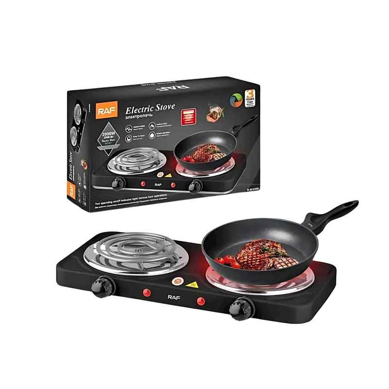 RAF Ηλεκτρική Εστία 2000W R.8020BB - Electric Stove