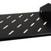 PULSAR σταθερό ράφι 19" RAPD600, για rack βάθους 600mm, 2U, μαύρο