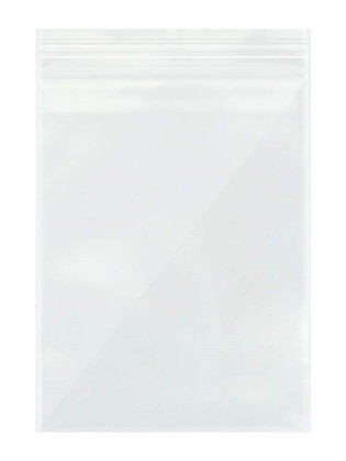 Σακούλα τύπου zipper 100 x 170mm, διάφανη, 100τμχ