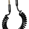 USAMS καλώδιο Jack 3.5mm SJ256, Hi-Fi stereo, 1.2m, μαύρο