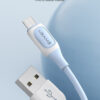 USAMS καλώδιο Micro USB σε USB US-SJ597, 2A, 1m, μαύρο