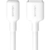 USAMS καλώδιο Lightning σε USB US-SJ604, 2.4A, 1m, λευκό