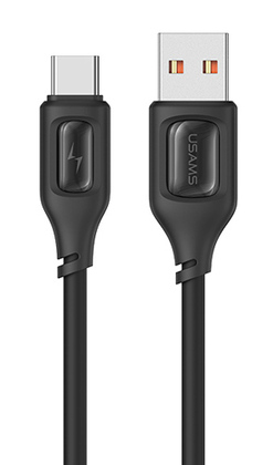 USAMS καλώδιο USB-C σε USB US-SJ619, 3A, 1m, μαύρο