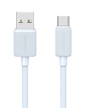 USAMS καλώδιο USB-C σε USB US-SJ688, 3A, 480Mbps, 1m, μπλε