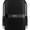 SILICON POWER εξωτερικός HDD Armor A60, 2TB, USB 3.2, μαύρος