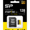 SILICON POWER κάρτα μνήμης microSDXC Inspire, 128GB, UHS-I U3 A1 V30