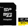 SILICON POWER κάρτα μνήμης microSDXC Inspire, 256GB, UHS-I U3 A1 V30