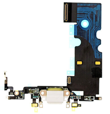 Καλώδιο Flex charging port για iPhone 8, ασημί