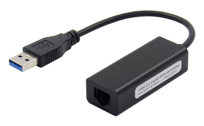 Αντάπτορας δικτύου ST735, USB, 1000Mbps Ethernet, μαύρος