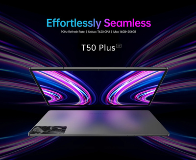 TECLAST tablet T50 Plus, 11", 6/256GB, 4G, Android 15, 8000mAh, γκρι