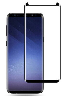 POWERTECH Tempered Glass 3D TGC-0076 Samsung S8 Plus, Full glue, μαύρο