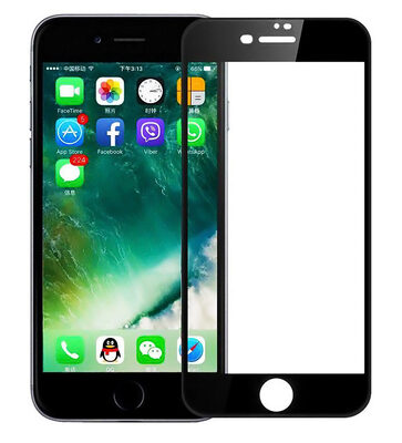 POWERTECH Tempered Glass 5D Full Glue TGC-0233 για iPhone 7 Plus, μαύρο