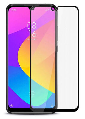 POWERTECH Tempered Glass 5D, Full Glue, Xiaomi Mi A3, μαύρο