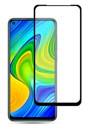 POWERTECH Tempered Glass 5D, full glue, για Xiaomi Redmi 10X 4G, μαύρο