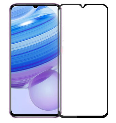 POWERTECH Tempered Glass 5D, full glue, Xiaomi Redmi 10X/Pro 5G, μαύρο